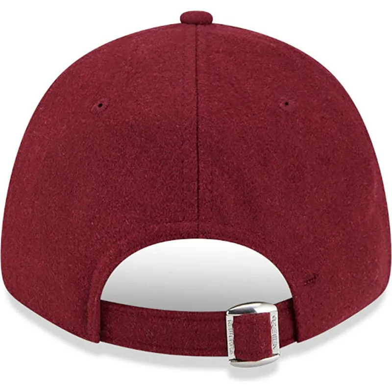 kepsar-curva-rod-justerbart-band-9forty-essential-melton-wool-fran-new-york-yankees-mlb-av-new-era