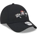 kepsar-curva-svart-justerbart-band-for-barn-9forty-fran-petalo-burbuja-y-cactus-las-supernenas-av-new-era