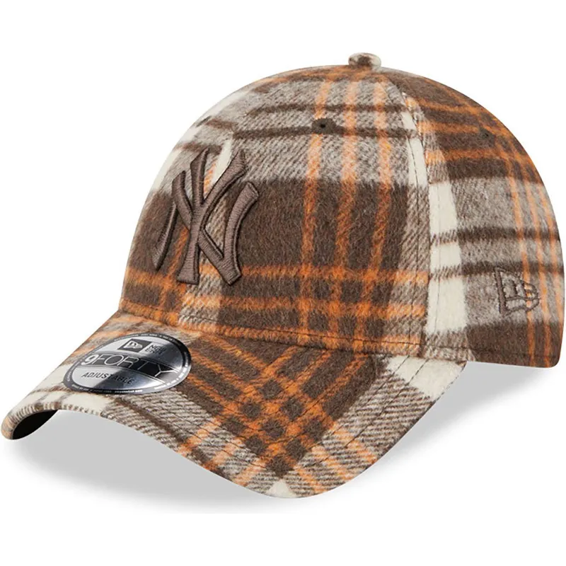 kepsar-curva-brun-justerbart-band-9forty-check-fran-new-york-yankees-mlb-av-new-era kepsar-curva-brun-justerbart-band-9forty-check-fran-new-york-yankees-mlb-av-new-era