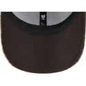 brun-justerbar-bojd-keps-med-brunt-new-york-yankees-mlb-9forty-check-logotyp-fran-new-era