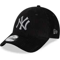 justerbar-svart-bojd-keps-9forty-wide-cord-new-york-yankees-mlb-fran-new-era