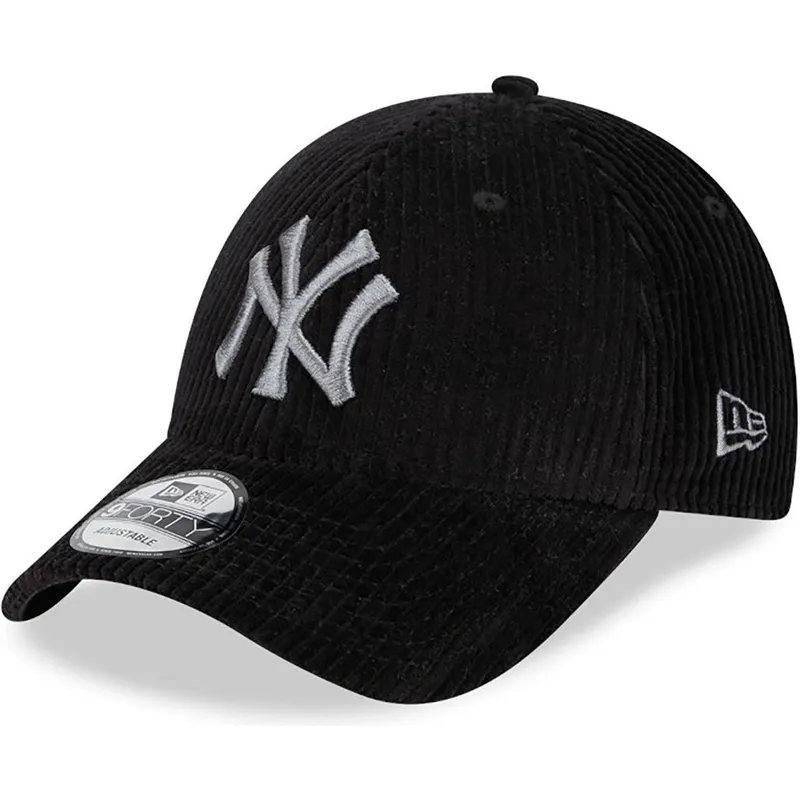 kepsar-curva-svart-justerbart-band-9forty-wide-cord-fran-new-york-yankees-mlb-av-new-era