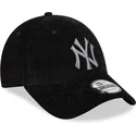 justerbar-svart-bojd-keps-9forty-wide-cord-new-york-yankees-mlb-fran-new-era