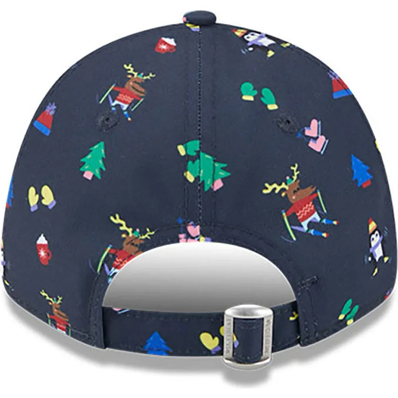 kepsar-curva-marinbla-justerbart-band-for-barn-9forty-festive-fran-new-york-yankees-mlb-av-new-era