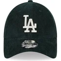 justerbar-gron-bojd-keps-med-beige-logotyp-9forty-wide-cord-los-angeles-dodgers-mlb-fran-new-era