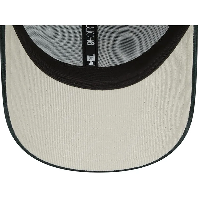 kepsar-curva-gron-justerbart-band-9forty-wide-cord-fran-los-angeles-dodgers-mlb-av-new-era