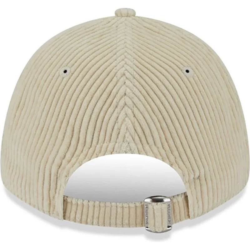 kepsar-curva-beige-justerbart-band-9forty-wide-cord-fran-new-york-yankees-mlb-av-new-era