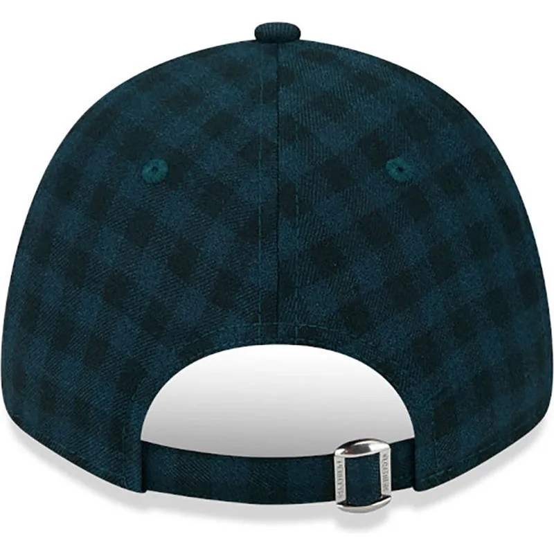 kepsar-curva-gron-justerbart-band-9forty-flannel-fran-new-york-yankees-mlb-av-new-era