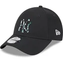 new-era-new-york-yankees-mlb-9forty-seasonal-infill-justerbar-svart-bojd-keps