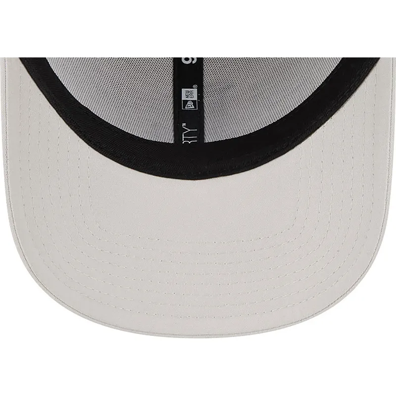 kepsar-curva-beige-justerbart-band-9forty-repreve-outline-fran-los-angeles-dodgers-mlb-av-new-era
