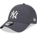justerbar-gra-bojd-keps-9forty-metallic-new-york-yankees-mlb-fran-new-era
