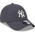 kepsar-curva-gra-justerbart-band-9forty-metallic-fran-new-york-yankees-mlb-av-new-era