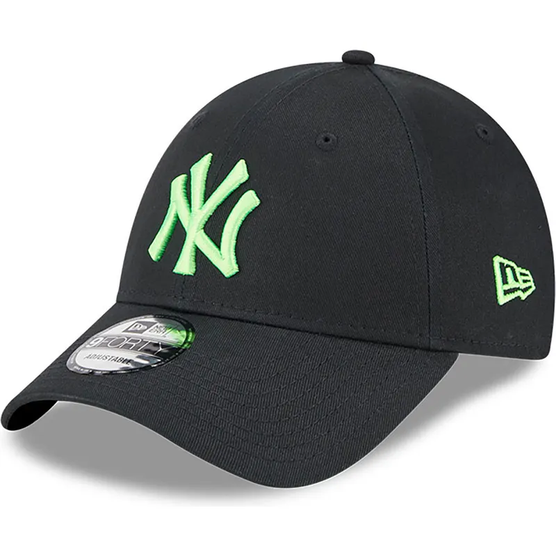 kepsar-curva-svart-justerbart-band-9forty-neon-fran-new-york-yankees-mlb-av-new-era