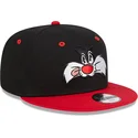 kepsar-plana-svart-snapback-9fifty-fran-silvestre-looney-tunes-av-new-era