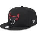 chicago-bulls-nba-new-era-9fifty-split-logo-svart-snapback-flat-keps