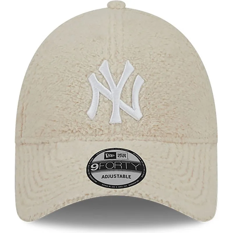 kepsar-curva-beige-justerbart-band-9forty-teddy-fran-new-york-yankees-mlb-av-new-era