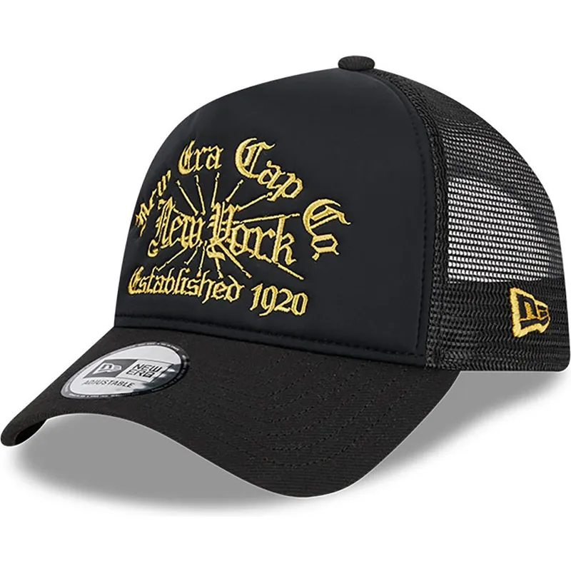 kepsar-curva-svart-snapback-a-frame-av-new-era