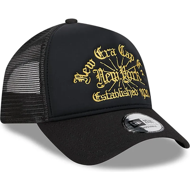kepsar-curva-svart-snapback-a-frame-av-new-era