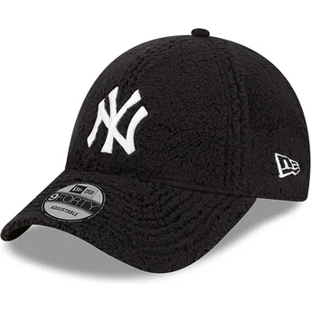 svart-justerbar-kurvad-keps-9forty-teddy-new-york-yankees-mlb-fran-new-era