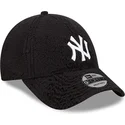 svart-justerbar-kurvad-keps-9forty-teddy-new-york-yankees-mlb-fran-new-era