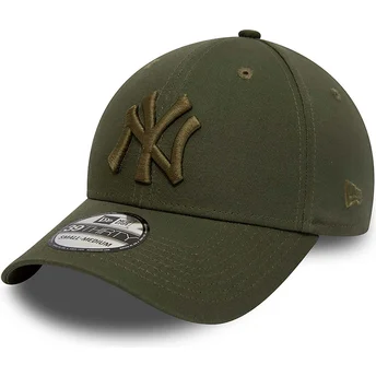 gron-bojd-keps-justerbar-med-gront-logo-39thirty-league-essential-fran-new-york-yankees-mlb-av-new-era