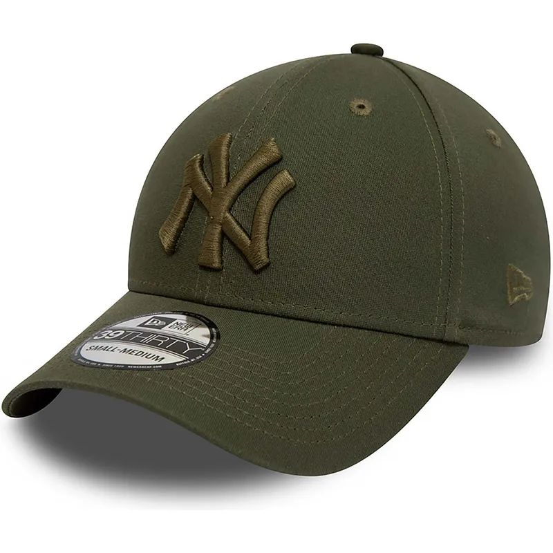 gron-bojd-keps-justerbar-med-gront-logo-39thirty-league-essential-fran-new-york-yankees-mlb-av-new-era