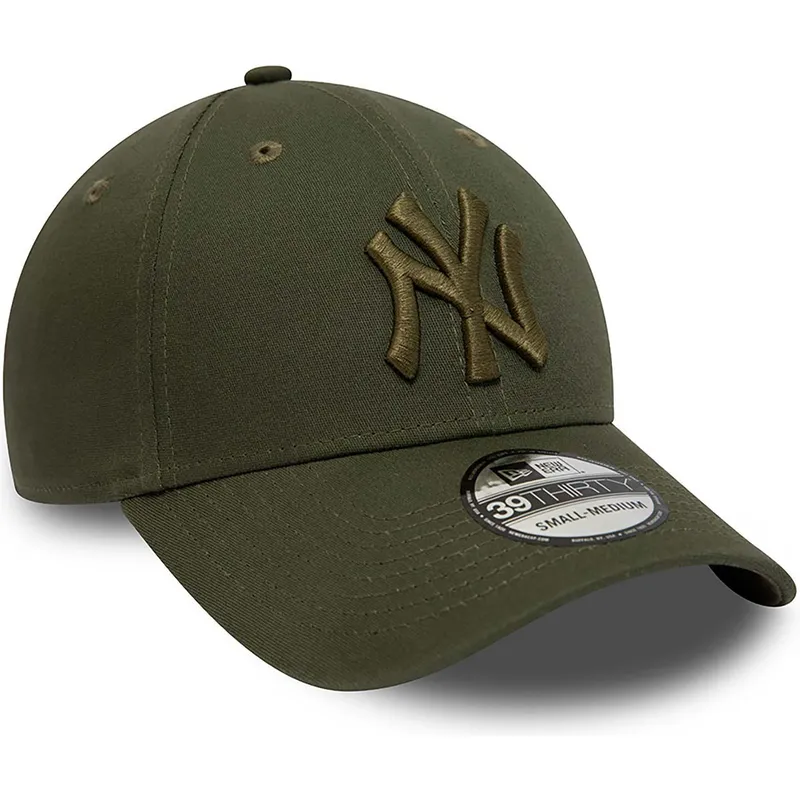 gron-bojd-keps-justerbar-med-gront-logo-39thirty-league-essential-fran-new-york-yankees-mlb-av-new-era