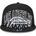 svart-platt-snapback-keps-9fifty-tip-off-2023-fran-los-angeles-lakers-nba-av-new-era