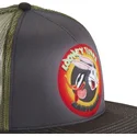 capslab-looney-tunes-gra-och-gron-platt-truckerkeps-bugs-bunny-och-daffy-duck-loo8-rin