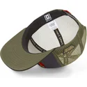 capslab-looney-tunes-gra-och-gron-platt-truckerkeps-bugs-bunny-och-daffy-duck-loo8-rin