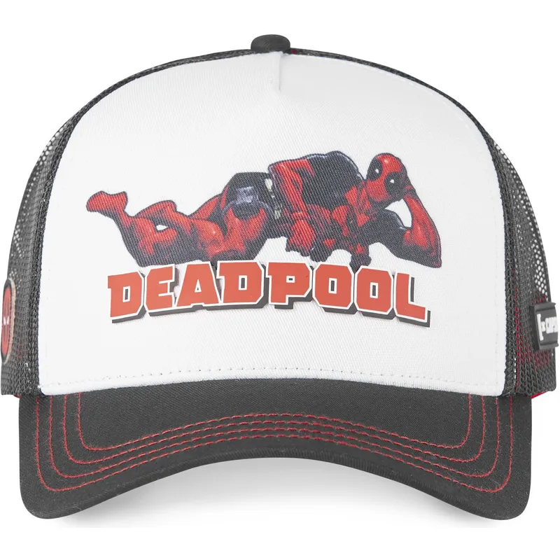 kepsar-curva-svart-snapback-deadpool-marvel-comics-av-capslab kepsar-curva-svart-snapback-deadpool-marvel-comics-av-capslab