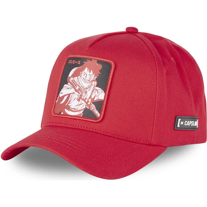 kepsar-curva-rod-snapback-monkey-d-luffy-one-piece-av-capslab kepsar-curva-rod-snapback-monkey-d-luffy-one-piece-av-capslab