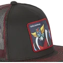 kepsar-plana-svart-snapback-robot-grendizer-robot-grendizer-av-capslab
