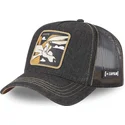 gorra-trucker-svart-denim-coyote-loo8-coy2-looney-tunes-fran-capslab