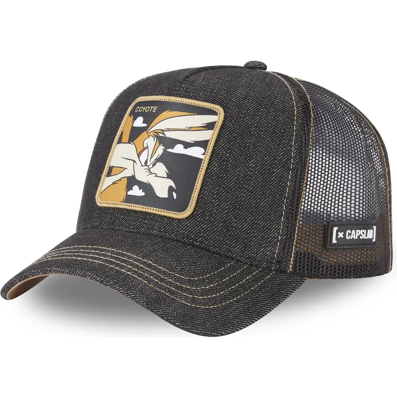 kepsar-curva-svart-snapback-coyote-looney-tunes-av-capslab