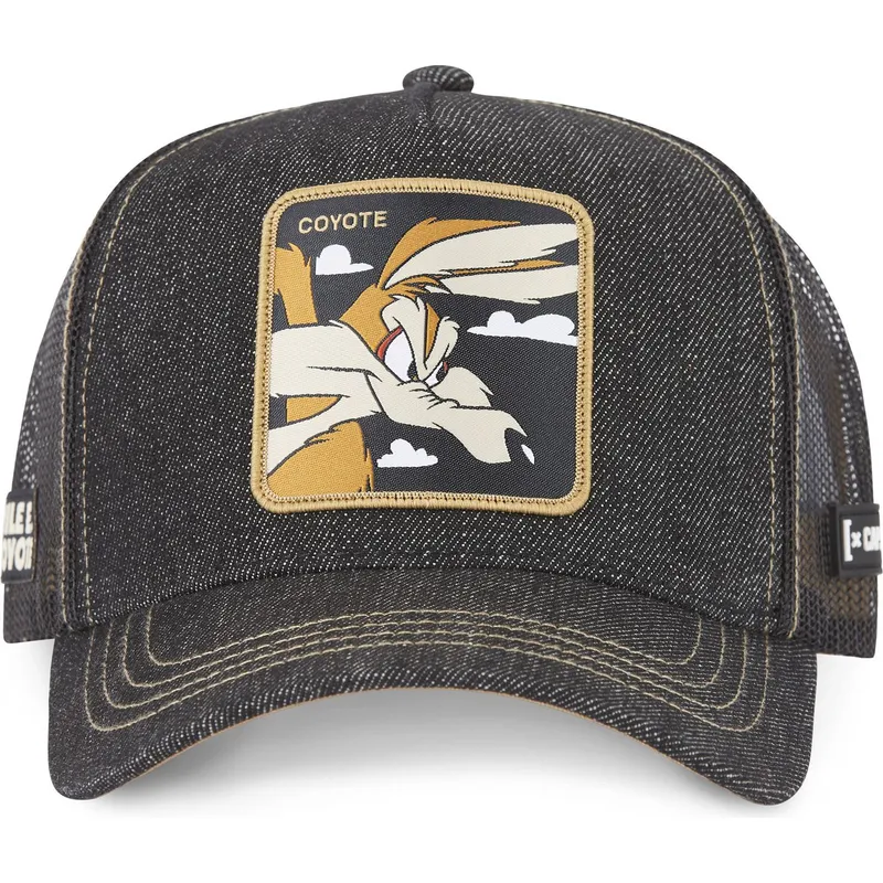 kepsar-curva-svart-snapback-coyote-looney-tunes-av-capslab