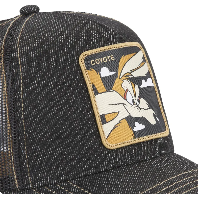 kepsar-curva-svart-snapback-coyote-looney-tunes-av-capslab