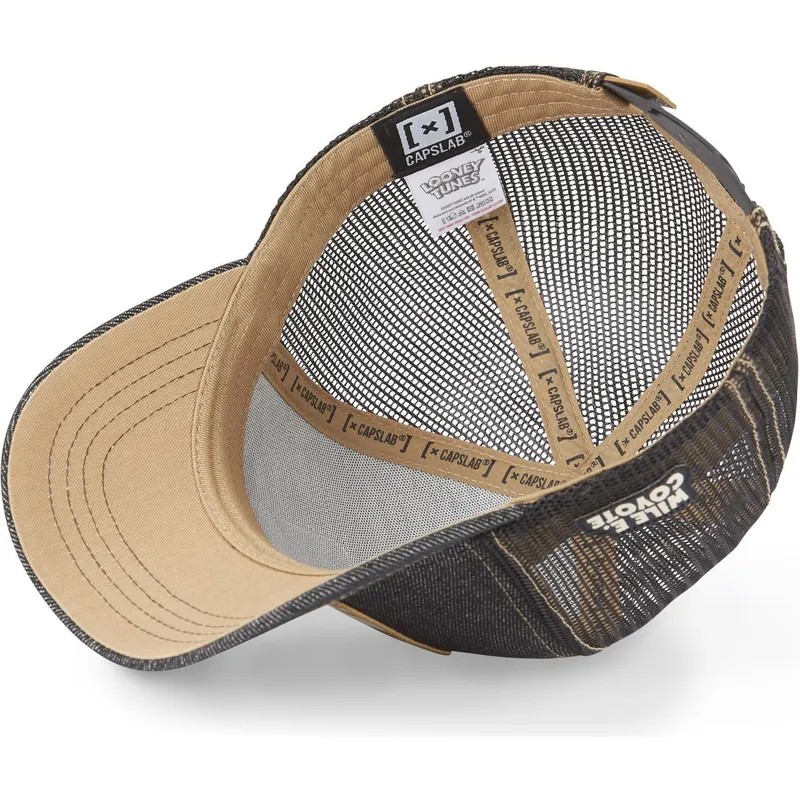 kepsar-curva-svart-snapback-coyote-looney-tunes-av-capslab