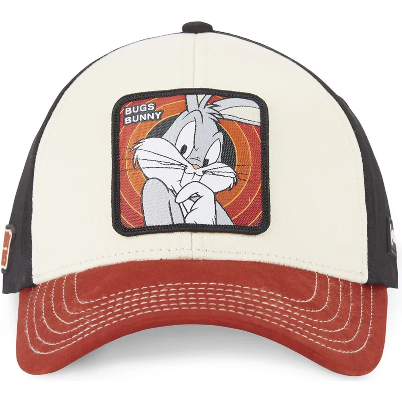 kepsar-curva-beige-snapback-bugs-bunny-looney-tunes-av-capslab