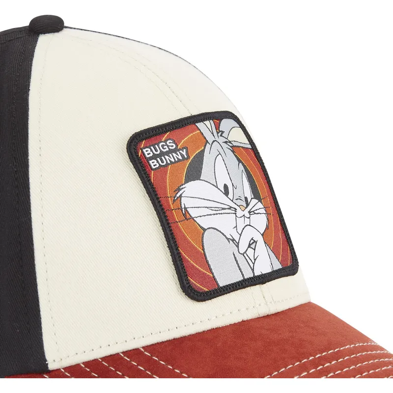 kepsar-curva-beige-snapback-bugs-bunny-looney-tunes-av-capslab