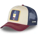 kepsar-curva-beige-snapback-b52-cocktails-av-capslab