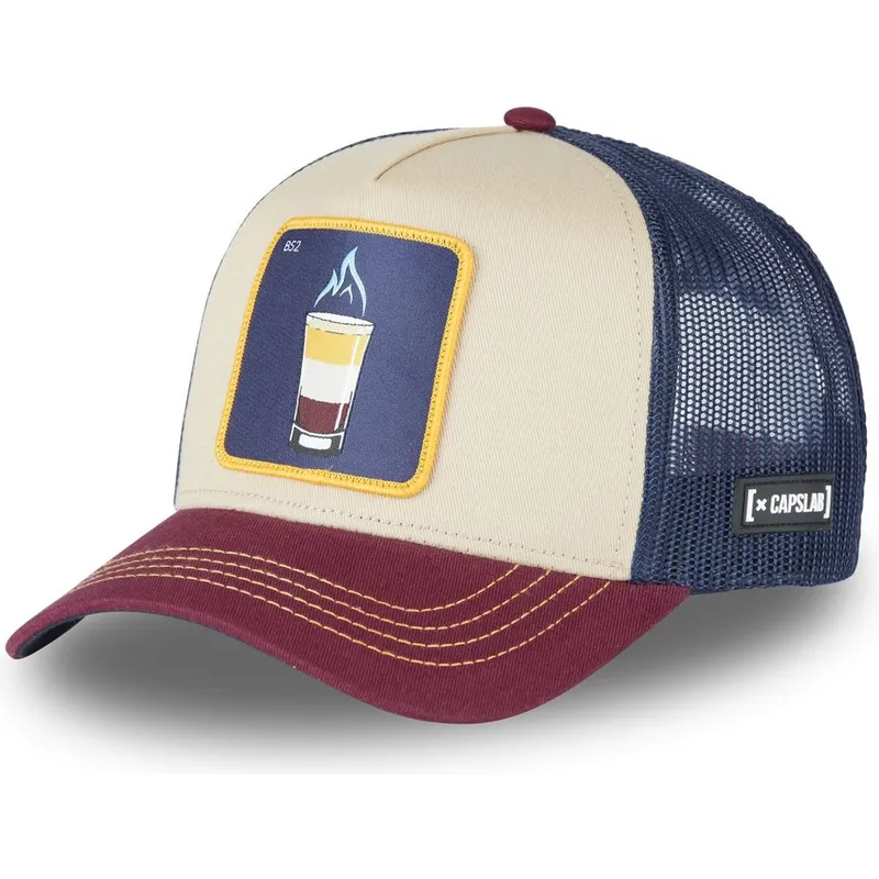 kepsar-curva-beige-snapback-b52-cocktails-av-capslab