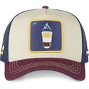 kepsar-curva-beige-snapback-b52-cocktails-av-capslab