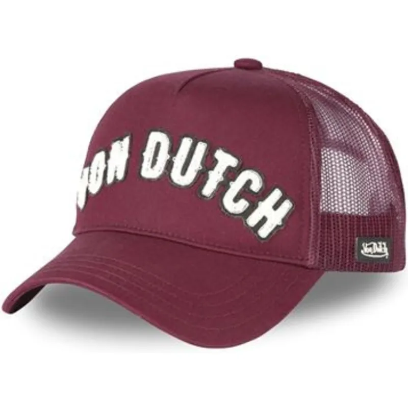 gorra-trucker-granate-buckl-bo-fran-von-dutch