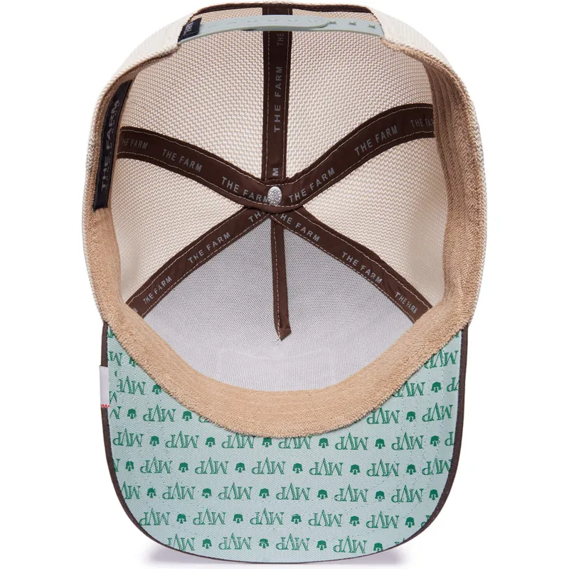 gron-och-brun-trucker-keps-ko-cash-mv-bovine-the-farm-mvp-fran-goorin-bros