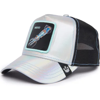 Goorin Bros. Weird Go Way Out There The Farm Deep Sea grå och svart bläckfisk truckerkeps.