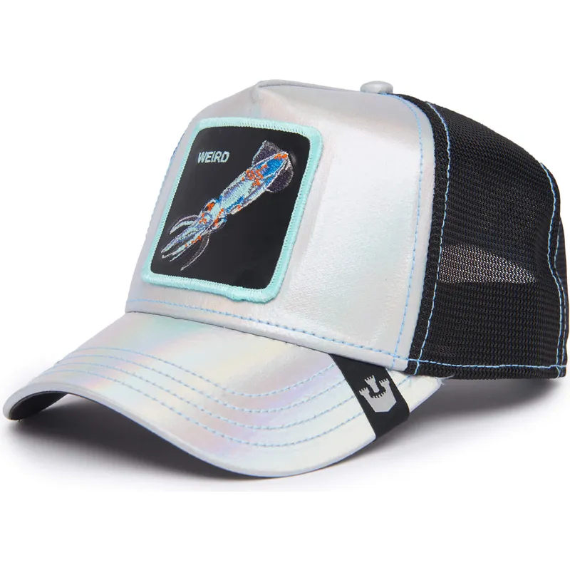 truckerkeps-gra-och-svart-blackfisk-weird-go-way-out-there-the-farm-deep-sea-fran-goorin-bros