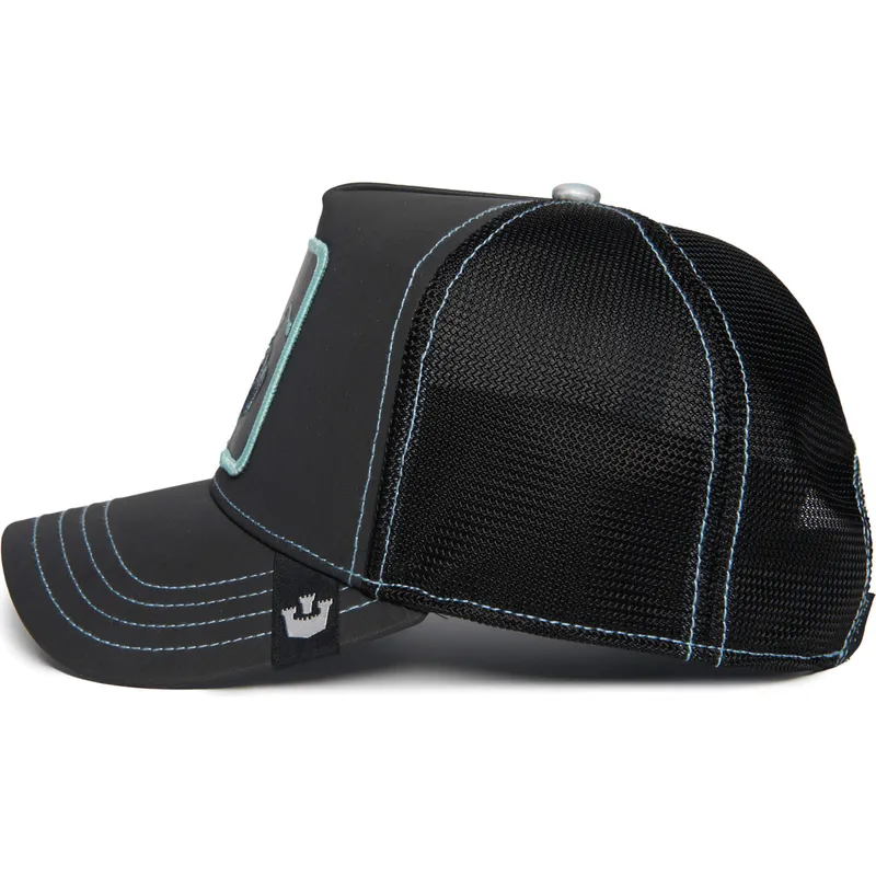 goorin-bros-svart-trucker-keps-rape-go-way-down-the-farm-deep-sea