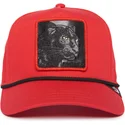 rod-kurvad-snapback-keps-panter-panther-100-the-farm-all-over-canvas-fran-goorin-bros