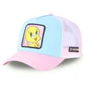capslab-looney-tunes-piolin-loo8-twe1-bla-vit-och-rosa-truckerkeps
